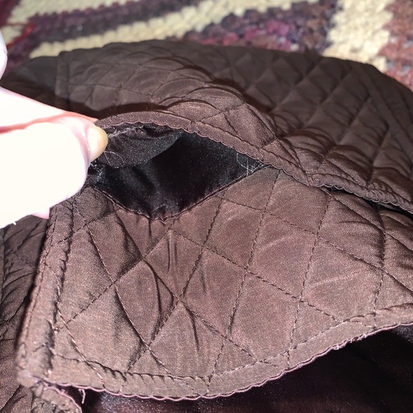 Vera Bradley backpack brown quilted pattern - Picture 11 of 16